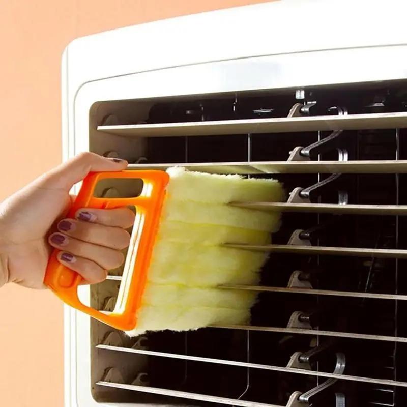 Window Blind Cleaning Brush, Window Blind Cleaner, Air Conditioning Outlet Dust Removal Brush, Hand-held Curtain Brush, Heavy Duty,