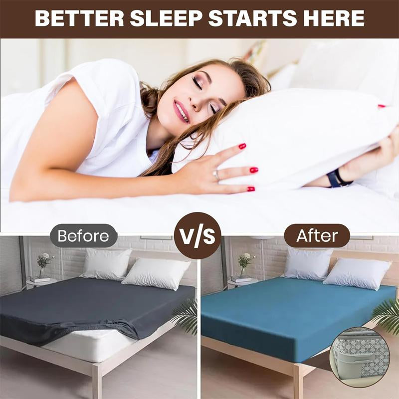 Bed sheet hanger with a hook, suitable for the corner of the bed, and suitable for mattresses of various sizes