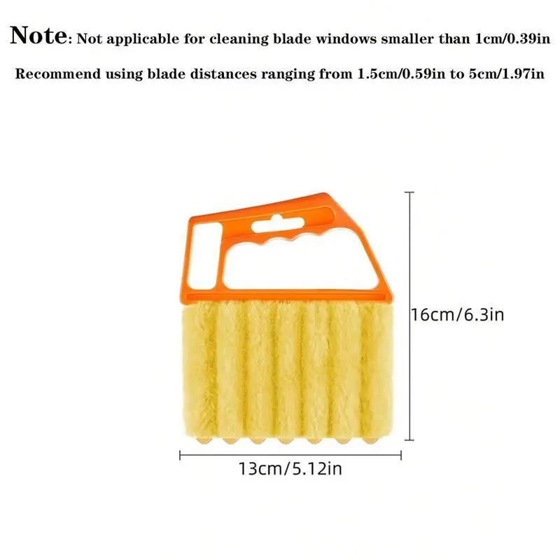 Window Blind Cleaning Brush, Window Blind Cleaner, Air Conditioning Outlet Dust Removal Brush, Hand-held Curtain Brush, Heavy Duty,