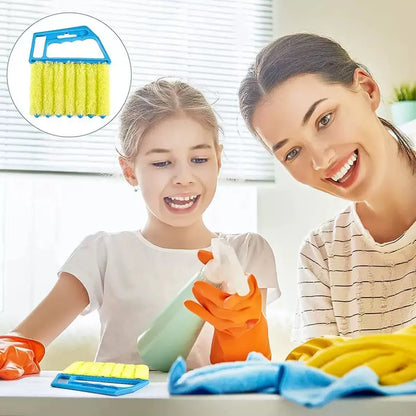 Window Blind Cleaning Brush, Window Blind Cleaner, Air Conditioning Outlet Dust Removal Brush, Hand-held Curtain Brush, Heavy Duty,