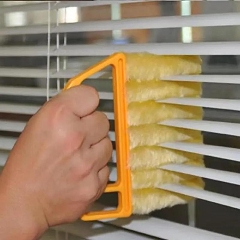 Window Blind Cleaning Brush, Window Blind Cleaner, Air Conditioning Outlet Dust Removal Brush, Hand-held Curtain Brush, Heavy Duty,